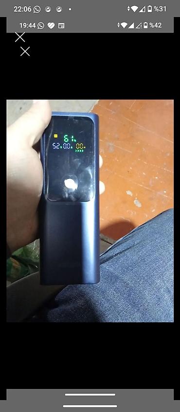 18560 batareya: Rəqəmsal displeyli portativ enerji bankı (power bank) Xüsusiyyətlər — 1