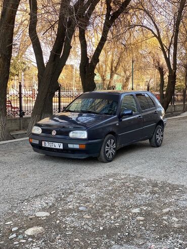 бишкек голф: Volkswagen Golf: 1993 г., 1.6 л, Механика, Бензин