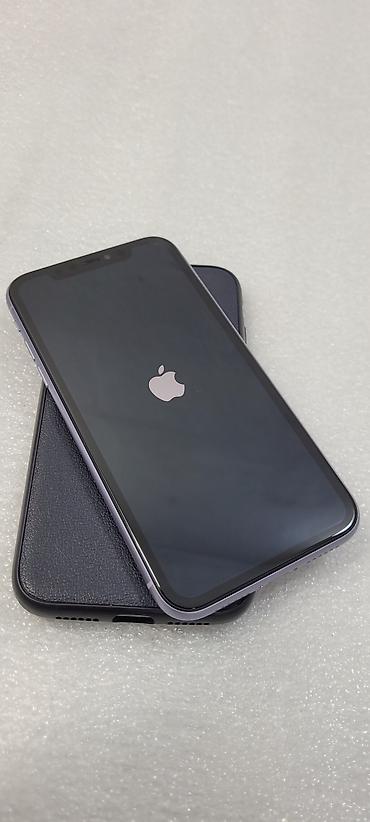 Apple iPhone: IPhone 11, Б/у, 64 ГБ, Голубой, Чехол, 90 % — 2