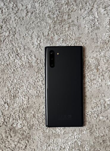 телефоны бу ош: Samsung Note 10, Б/у, 256 ГБ, цвет - Серый, 2 SIM