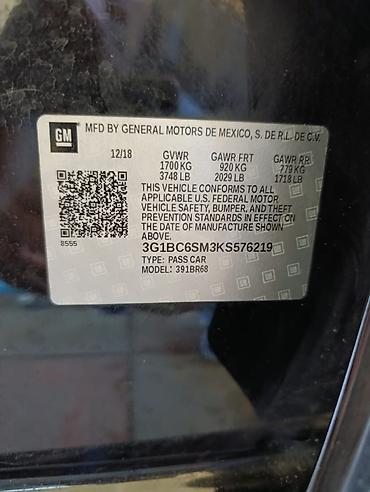 cruz dice: Chevrolet Cruze Hatchback – 2018 - Kuzov: hatchback, qara rəng - — 4