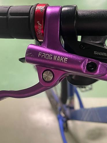 kaska velosiped: Məhsul: FROG WAKE mexaniki disk əyləc sistemi (bicycle brake set) - — 4