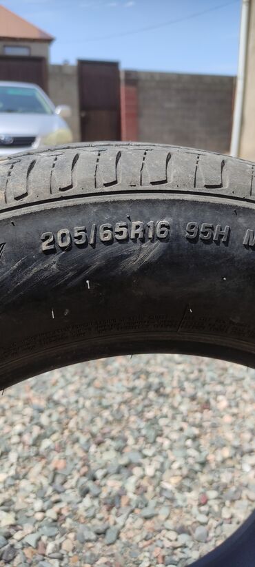 автомобиль гетс: Шины 205 / 65 / R 16, Лето, Б/у, 1 шт, Легковые