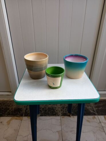 Bağ və bostan üçün digər məhsullar: Müxtəlif dibçəklər Narıncı-yaşıl dibçəklər, 4 — 4