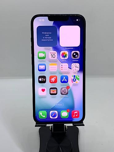 9000 iphone: IPhone 13, Б/у, 128 ГБ, Синий, Защитное стекло, Чехол, 74 % — 5