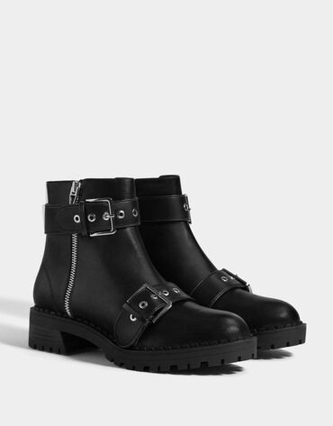 Ankle boots: Ankle boots, Bershka, 38