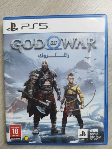 CD, DVD диски: Оригинальный диск GOD OF WAR на ps5. 
цена 1500