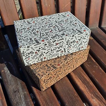 Подарки и сувениры: #Картонные коробки #подарочные коробки #Крафт упаковки #белаякоробка — 13