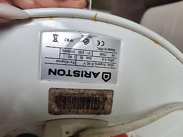 19 litr su: Ariston 80 l, İşlənmiş, Ünvandan götürmə — 2