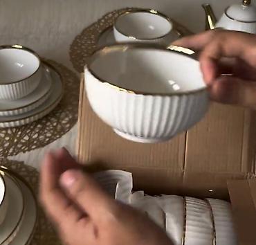 dish sets: Набор посуды на 6 персон новое с коробкой Белый цвет всегда в моде. 6 — 8
