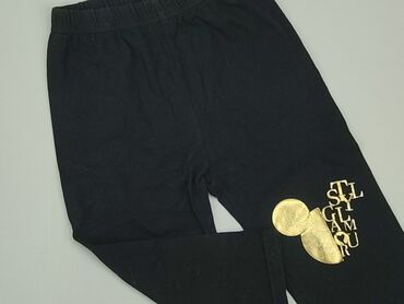 czerwona letnia sukienka midi: 3/4 Children's pants 10 years, Cotton, condition - Good