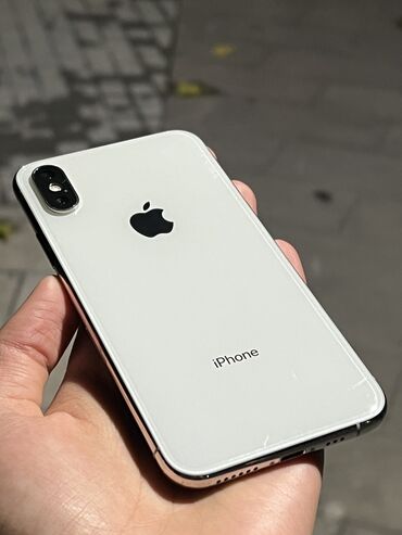 iphone apple 6s: IPhone Xs, 64 GB, Ağ, Simsiz şarj, Face ID