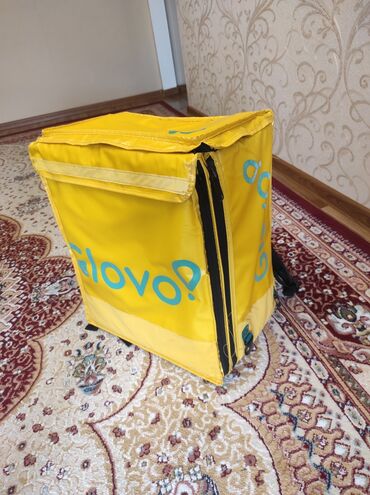 сумка орифлейм: Продам сумку Glovo, пользовался 2 месяца, состояние хорошее