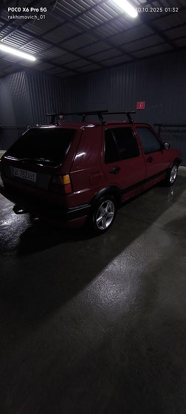 Унаа сатуу: Volkswagen Golf: 1990 г., Кол менен иштөөчү, Хетчбек — 5