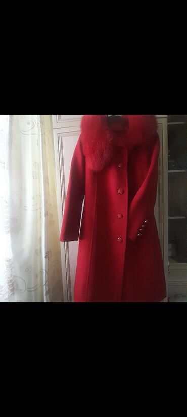 кыргызская национальная одежда: Пальто, Зима, 2XL (EU 44)