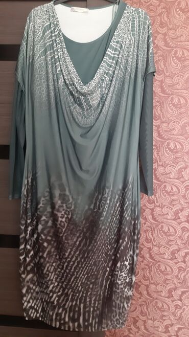Платья: Платье двойка новое размер 50/52 .производство Турция. Цена 2500