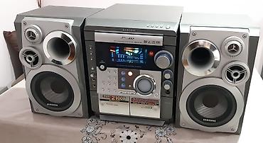 kaset aux: Musiqi mərkəzi,dinamiklər.Musiqi mərkəzi "Samsung".Bluetooth,AUX — 1