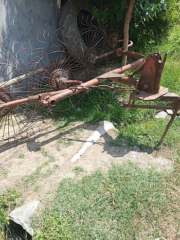 t25 traktör satilir: Traktor üçün ot yığan/çarpan “günəbaxan” tipli tırmık (barmaqlı — 4