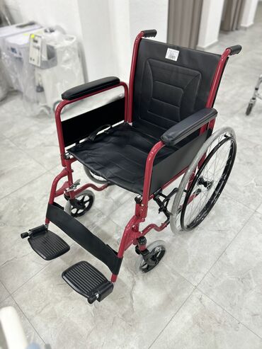 сулук курт бишкек адрес: Инвалидная коляска красная ! В наличии: MEDMARKET 📍Адрес