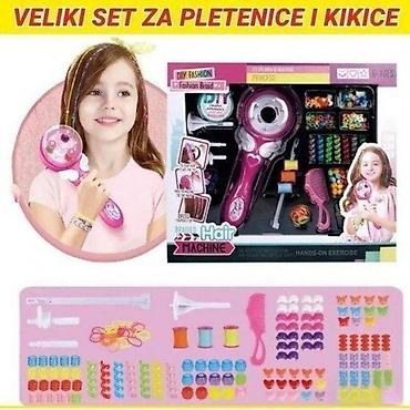 Dečiji setovi za ulepšavanje: SET ZA PLETENJE KIKICA | Neka se Vaša devojčica oseća kao prava — 3