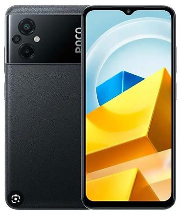 поко с51: Poco M5, Б/у, 128 ГБ, цвет - Черный, 2 SIM — 2