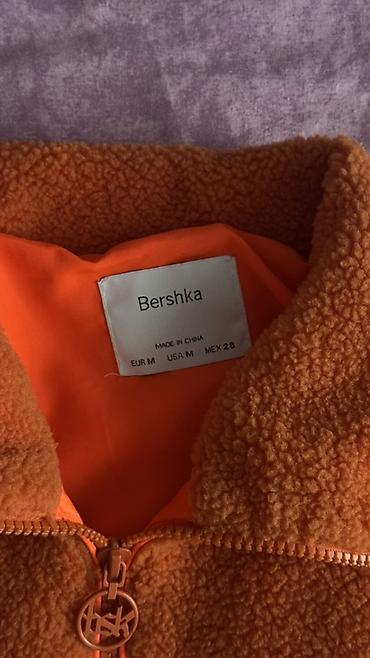sweatshirt: Məhsul: Bershka yarımfermuarlı fleec sweatshirt/jaket - Rəng: Parlaq — 2