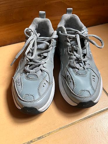 найк кеды: Кроссовки, 36, Nike, Б/у, цвет - Серый — 2