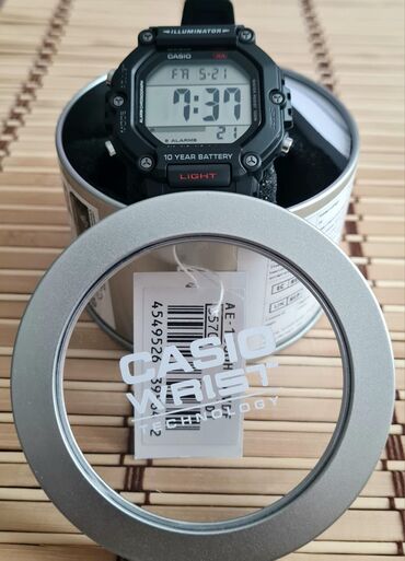 Qol saatları: Yeni, Qol saatı, Casio, rəng - Qara — 10