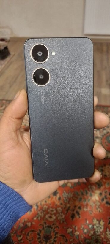bakida telfon satislari: Vivo Y3, 128 GB, rəng - Boz, İki sim kartlı