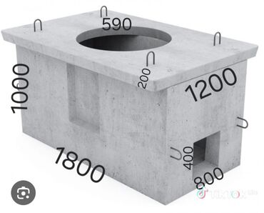 Beton quyuları: Dəmir-beton quyu və quyu elementləri Satışı - Kanalizasiya, su və qaz — 53