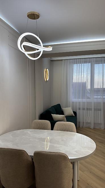 микр: 2 комнаты, 67 м², Тунгуч мкр Элитка, 5 этаж, Дизайнерский ремонт — 5