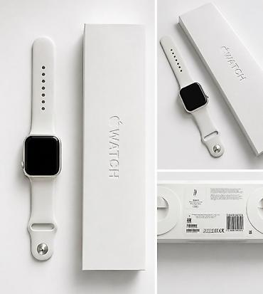 islenmis kamera: İşlənmiş, Smart saat, Apple, Аnti-lost, rəng - Gümüşü — 2