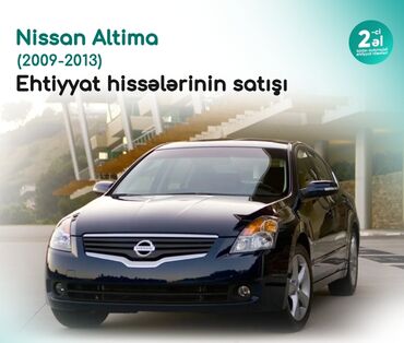 Digər avtomobil ehtiyat hissələri: Nissan Altima (2009-2013) modelinə aid ehtiyat hissələri satılır
