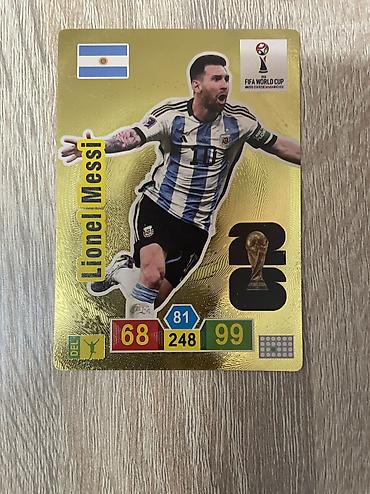 messi: Коллекционная карточка Lionel Messi — футбольная серия, посвящённая — 1