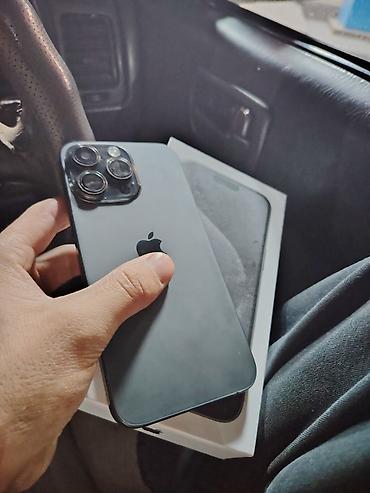 IPhone 15 Pro Max, Б/у, 1 ТБ, Графит, Коробка, 100 % at lalafo.kg IPhone 15 Pro Max, Б/у, 1 ТБ, Графит, Коробка, 100 %