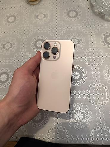 iphone mingecevir: IPhone 16 Pro, 128 GB, Desert Titanium, Zəmanət — 1