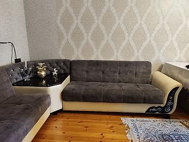 kohnə divan: Divan satılır!Açılıb-bağlanır alt hissəsi dolaplı kənarları ağ dəri — 3
