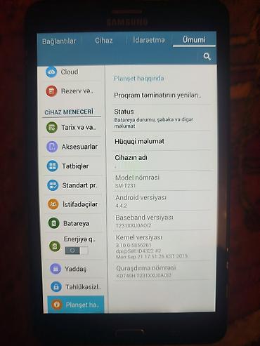 telefon tap: Samsung Galaxy Tab 4 7.0 (SM‑T231) planşet - Ekran: 7.0 düym, TFT - — 3