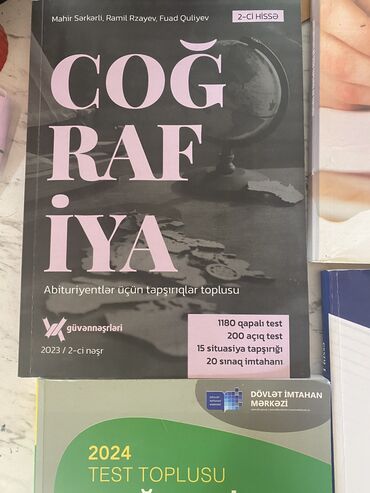 6 cı sinif riyaziyyat dim pdf: 1)cografiya guven 2023 yeni nesr tezedir arxasindan 2-3 sinaq islenib