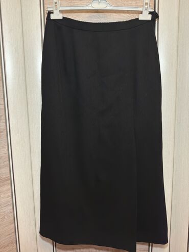 юбка французской длины: Юбка, Модель юбки: Прямая, Миди, Высокая талия