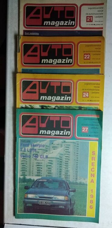 Knjige i stripovi: Casopisi Auto,96 kom.cena za komplet. Spisak:1970 br.4,1972 na lalafo.rs — 4 Knjige i stripovi: Casopisi Auto,96 kom.cena za komplet. Spisak:1970 br.4,1972 — 4