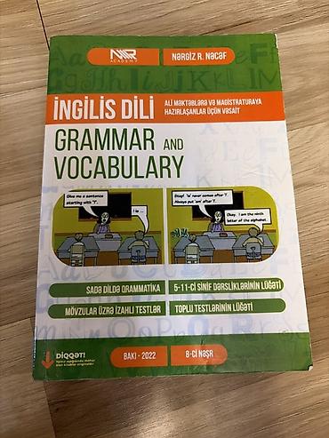 Məhsul: “İngilis Dili – Grammar and Vocabulary” (Nərgiz R. Nəcəf, NNR