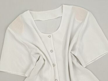 bluzka z piórami zalando: Women's blouse, size 2XL