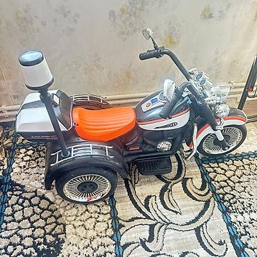 мотоцикл для детей: Uşaq üçün akkumulyatorlu üçtəkərli motosiklet - Dizayn: Chopper — 5