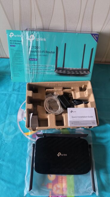 saz modem qiymətləri: Router satilir Yenidir 1ay istifade olunub Cox suretli siqnali verir
