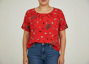 bluzki z suwakiem: Bluzka damska, rozmiar 2XL