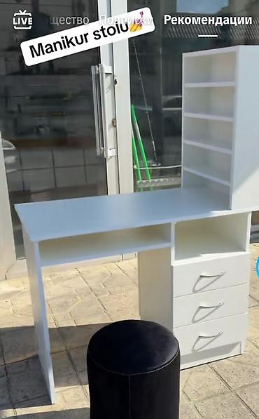 mebeı: Manikur masa, ofis masa magaza ucun otracagi ile dest verilir — 1