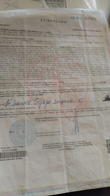 Torpaq sahələrinin satışı: 1 sot, Tikinti, Mülkiyyətçi, Müqavilə — 10