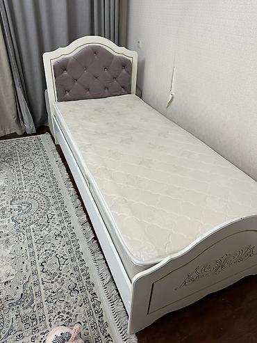 ночной одежда: Односпальная кровать с матрасом - Классический дизайн: изголовье с — 2