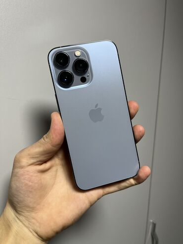 Apple iPhone: IPhone 13 Pro, Б/у, 256 ГБ, Sierra Blue, Коробка, 95 % — 2